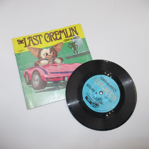 80's★1984年★GREMLiNS★グレムリン★Gizmo★ギズモ★STORY BOOK★レコード付き絵本★フィギュア★人形★ぬいぐるみ★STORY 5★ビンテージ★