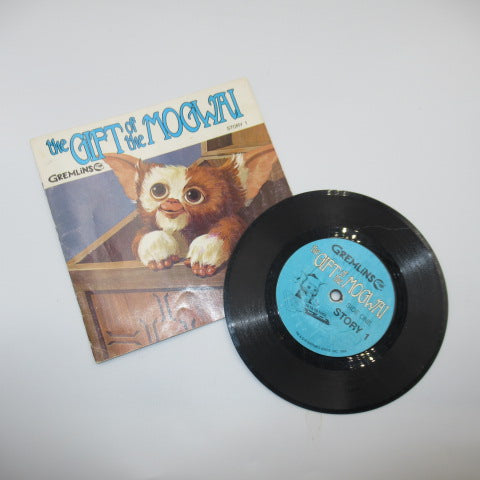 80's★1984年★GREMLiNS★グレムリン★Gizmo★ギズモ★STORY BOOK★レコード付き絵本★フィギュア★人形★ぬいぐるみ★STORY 1★ビンテージ★