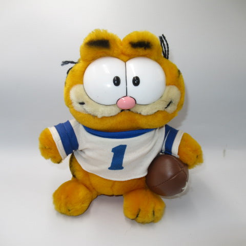 1981年★80's★GARFIELD★ガーフィールド★ぬいぐるみ★人形★フィギュア★ビンテージ★ラグビー