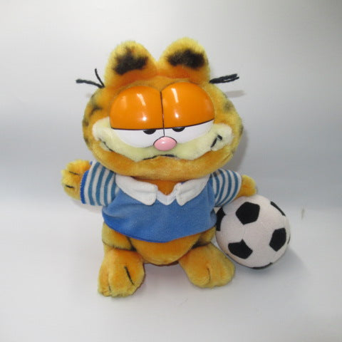 1981年★80's★GARFIELD★ガーフィールド★ぬいぐるみ★人形★フィギュア★ビンテージ★サッカー