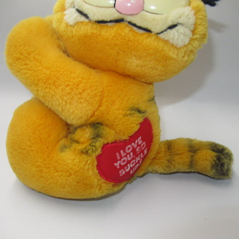 超レア【“ガーフィールド BIG ソフビフィギュア”1981中古美品】 1981年☆80's☆GARFIELD☆ガーフィールド☆ぬいぐるみ☆人形