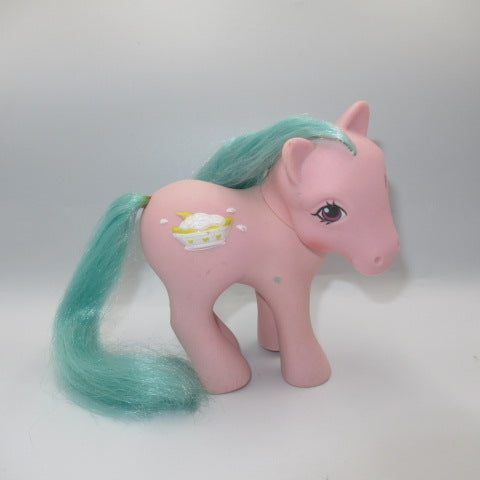 80's★G1★My Little Pony★マイリトルポニー★人形★フィギュア★ビンテージ★ユニコーン★ピンク★3D★サンデー★アイスクリーム★パフェ