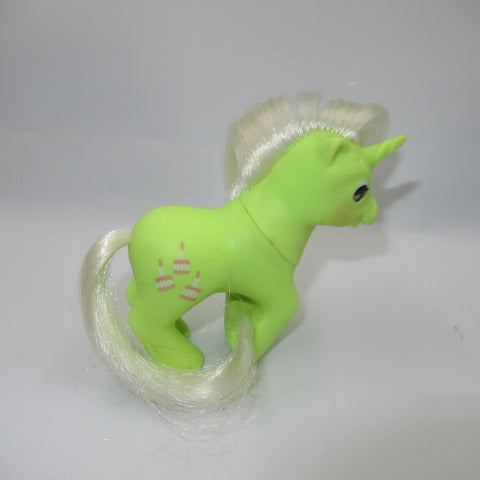 G1★80'★My Little Pony★マイリトルポニー★目パチポニー★ベイビー★人形★フィギュア★ぬいぐるみ★ユニコーン★グリーン★ケーキ