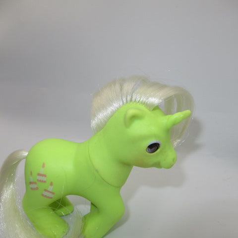 G1★80'★My Little Pony★マイリトルポニー★目パチポニー★ベイビー★人形★フィギュア★ぬいぐるみ★ユニコーン★グリーン★ケーキ