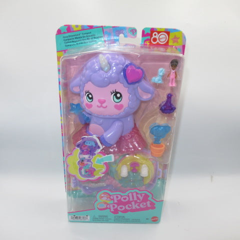 2025年★Polly Pocket★ポーリーポケット★コンパクト★人形★フィギュア★復刻版★ミニチュア★ヒツジユニコーン