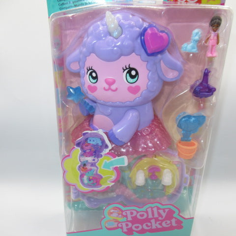 2025年★Polly Pocket★ポーリーポケット★コンパクト★人形★フィギュア★復刻版★ミニチュア★ヒツジユニコーン