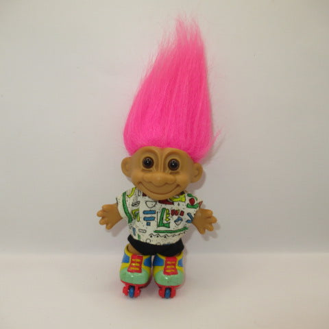 90's★RUSS★TROLLS★TROLL★トロール★人形★フィギュア★ビンテージ★ピンク★ローラーブレード