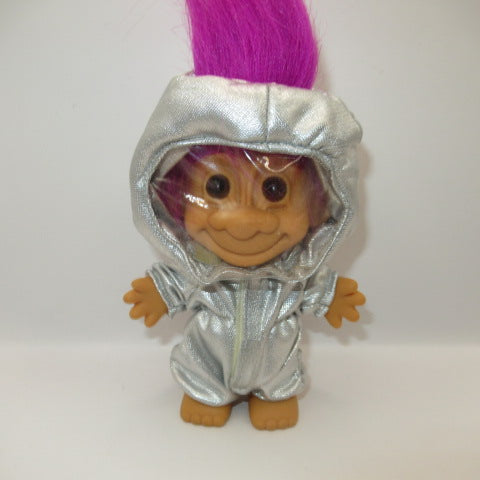 90's★RUSS★TROLLS★TROLL★トロール★人形★フィギュア★ビンテージ★パープル★アストロ★宇宙服