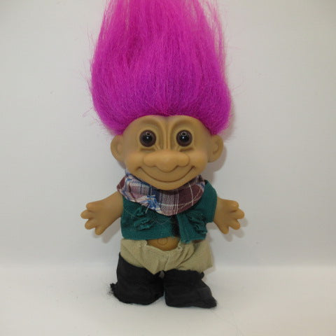 90's★RUSS★TROLLS★TROLL★トロール★人形★フィギュア★ビンテージ★パープル★バンダナ