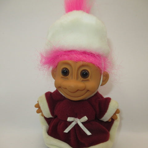 90's★RUSS★TROLLS★TROLL★トロール★人形★フィギュア★ビンテージ★ピンク★クリスマス