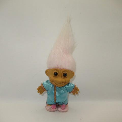 90's★RUSS★TROLLS★TROLL★トロール★人形★フィギュア★ビンテージ★ピンク★チャイナ服