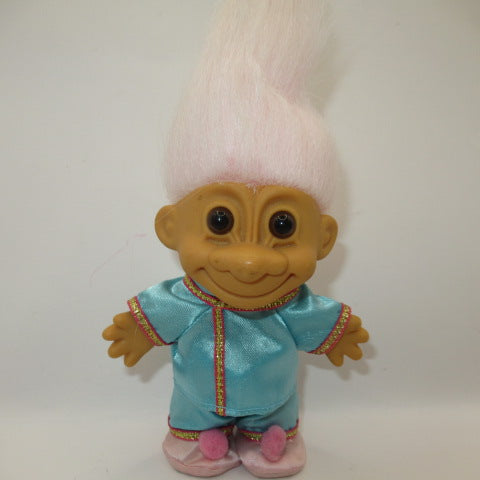 90's★RUSS★TROLLS★TROLL★トロール★人形★フィギュア★ビンテージ★ピンク★チャイナ服