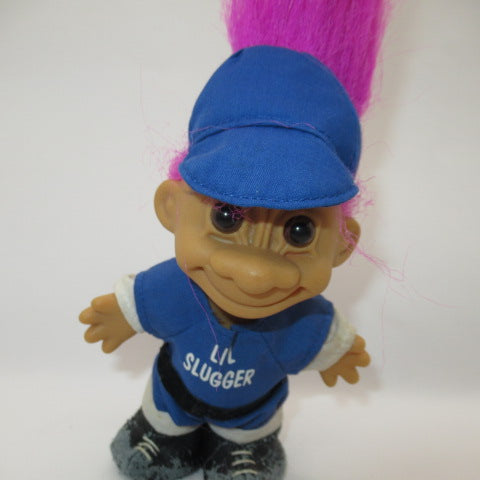90's★RUSS★TROLLS★TROLL★トロール★人形★フィギュア★ビンテージ★パープル★野球