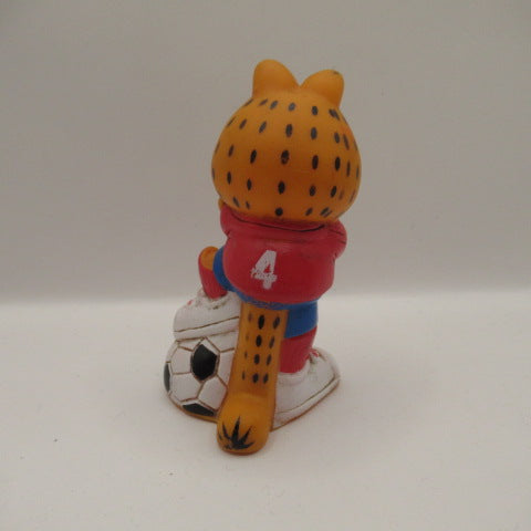 80's★GARFIELD★ガーフィールド★サッカー★ソフビ★フィギュア★人形★ぬいぐるみ★ビンテージ