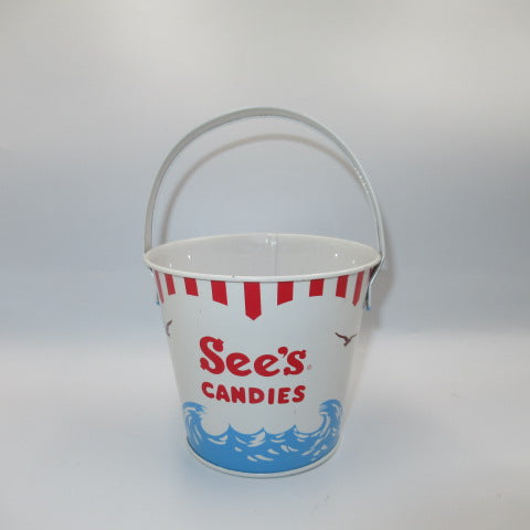 See's CANDIES★シーズキャンディーズ★チョコレート★缶ケース★バケツ★バスケット★バケット★フィギュア★人形★ぬいぐるみ★ビンテージ
