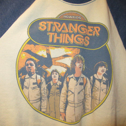 STRANGER THINGS★ストレンジャーシングス★トレーナー★ラグランスリーブ★スウェット★HAWKINS★Men’ｓ★Ｍサイズ★ダスティン★マイク★Netflix★ネットフリックス★フィギュア★人形★ぬいぐるみ