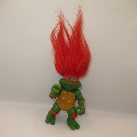 90's★1993年★ビンテージ★teenage mutant minja turtles★ニンジャタートルズ★タートルズトロール★TROLL★ラファエル★RAPHAEL★フィギュア★人形★ぬいぐるみ