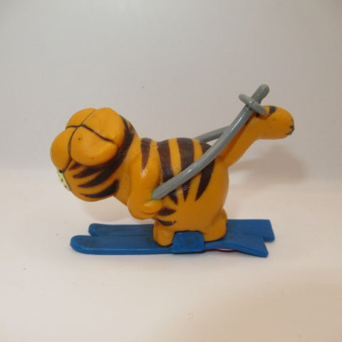 80's★GARFIELD★ガーフィールド★PVC★フィギュア★人形★ビンテージ★vintage★スキー