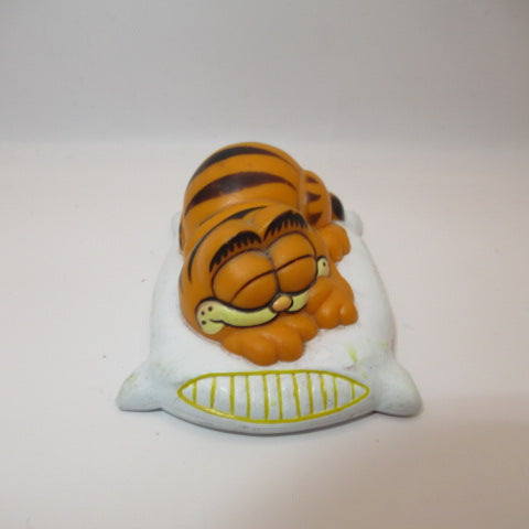 80's★GARFIELD★ガーフィールド★PVC★フィギュア★人形★ビンテージ★vintage★クッション