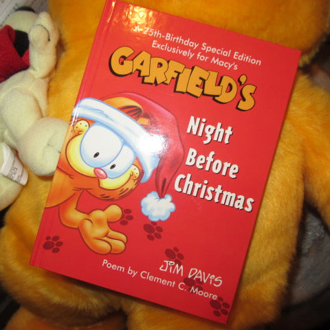 2003年★GARFIERD★ガーフィールド★Macy’ｓ★クリスマス★ぬいぐるみ★オーディー★サンタクロース★フィギュア★人形★ぬいぐるみ