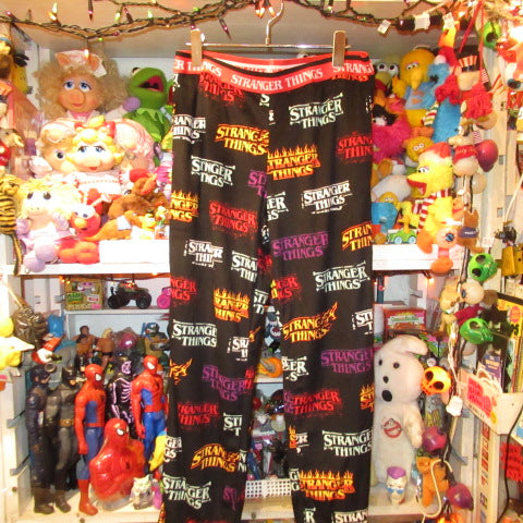 STRANGERTHINGS★ストレンジャーシングス★パジャマパンツ★ルームパンツ★Men’s★Sサイズ★ロゴ★イレブン★ダスティン★フィギュア★人形★ぬいぐるみ