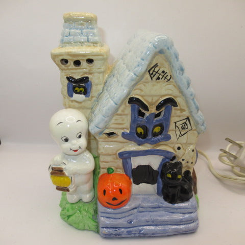 1987年★vintage★ビンテージ★Casper the Friendry Gohst★キャスパー★お化け屋敷ライト★HALLOWEEN★陶器★ライト★ディスプレイ★フィギュア★人形★ぬいぐるみ