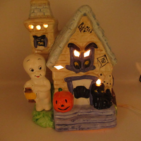 1987年★vintage★ビンテージ★Casper the Friendry Gohst★キャスパー★お化け屋敷ライト★HALLOWEEN★陶器★ライト★ディスプレイ★フィギュア★人形★ぬいぐるみ