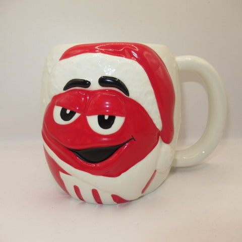 M&M'S★エムアンドエムズ★タンブラー★陶器★マグカップ★クリスマス★サンタクロース★レッド★チョコレート★アドバタイジング★企業物★フィギュア★人形★ぬいぐるみ