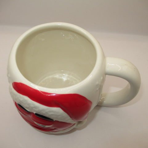 M&M'S★エムアンドエムズ★タンブラー★陶器★マグカップ★クリスマス★サンタクロース★レッド★チョコレート★アドバタイジング★企業物★フィギュア★人形★ぬいぐるみ