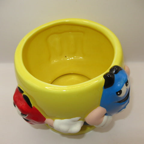 M&M'S★エムアンドエムズ★陶器★タンブラー★マグカップ★ブルー★レッド★チョコレート★アドバタイジング★企業物★フィギュア★人形★ぬいぐるみ