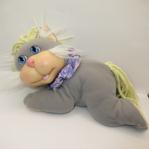 90's★1992年★CabbagePatchKids★キャベツ人形★crimp n curl pets★ペット★puppy★子犬★赤ちゃん★ぬいぐるみ★人形★フィギュア★グレー