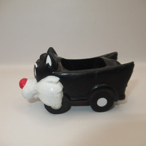 1989年★80's★LOONEY TUNES★ルーニーチューンズ★シルベスターキャット★Sylvester the Cat★PVC★車型★フィギュア★人形★ビンテージ