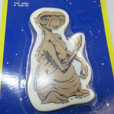 80’s★1982年★E.T.★ビンテージ★JUMBO ERASER★消しゴム★ブリスター入り★エイリアン★宇宙人★フィギュア★人形★ぬいぐるみ