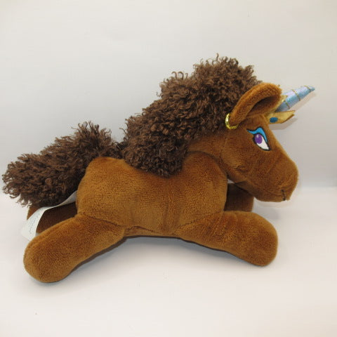 レア！！ユニコーン★UNICORN★AFRO UNICORN★アフロユニコーン★DanDee★ぬいぐるみ★フィギュア★人形★ブラウン