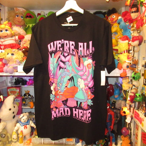 Disney★ディズニー★Alice in Wonderland★不思議の国のアリス★チェシャ猫★キノコ★Tシャツ★人形★フィギュア★men's Lサイズ