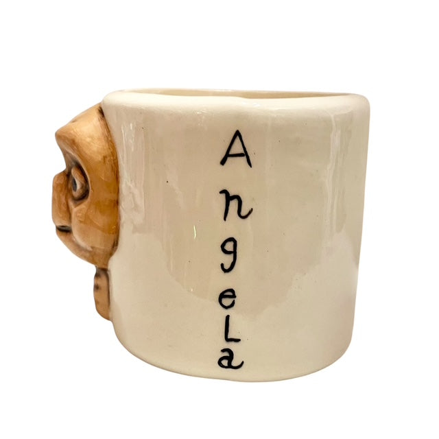 rare！★vintage★E.T.★映画E.T.★イーティー★映画イーティー★MUG★マグ★マグカップ★cup★カップ★フェイスマグ手作り★movie★ムービー★陶器★置物★人形★フィギュア★ぬいぐるみ