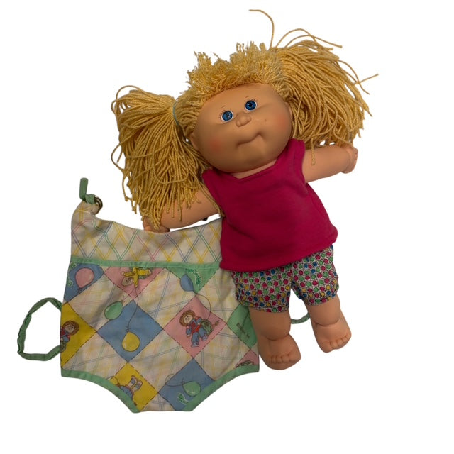 90’s★Cabbage Patch Kids★キャベツ人形★キャベツ畑人形★赤ちゃん★女の子★バッグ付き★フィギュア★人形★ぬいぐるみ★