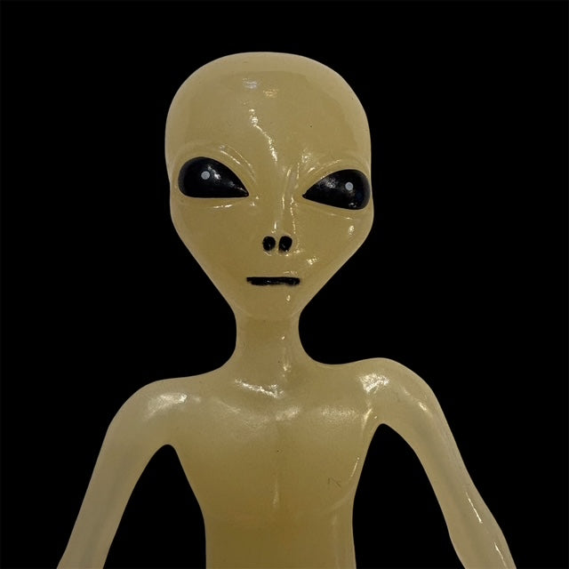 光ります！ALIEN★エイリアン★宇宙人★GLOW・IN・THE・DARK★蓄光★BENDABLE★ベンダブル人形★フィギュア★ぬいぐるみ