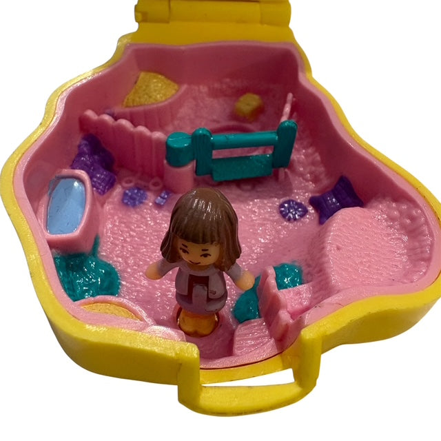 90’s★1994年★ビンテージ★POLLY POCKET★ポーリーポケット★コンパクト★pony Ridi'n★ポニー★イエロー★ミニチュア★ままごと★ドールハウス★フィギュア★人形★ぬいぐるみ