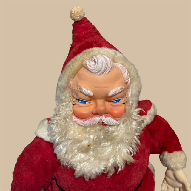 50’s-60's★Vintage★ビンテージ★Rushton★ラシュトン★SantaCraus★サンタクロース★ラバーフェイス★約60センチ★クリスマス★フィギュア★人形★ぬいぐるみ