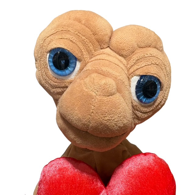 Universal Studio★ユニバーサルスタジオ★E.T.★映画★イーティー★人形★フィギュア★ぬいぐるみ★ハート★ピンク★45センチ★ビンテージ★