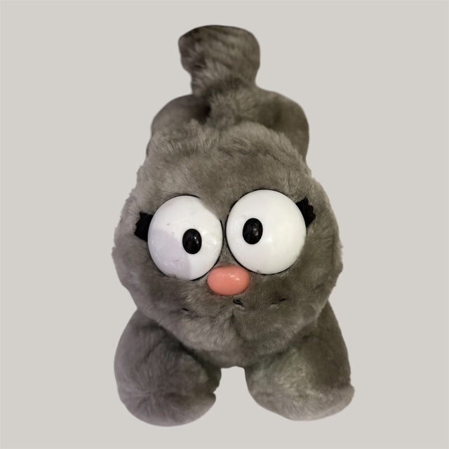レア！80’s★ビンテージ★GARFIELD★ガーフィールド★NEAMAL★ナーマル★グレー★DAKIN★フィギュア★人形★ぬいぐるみ★