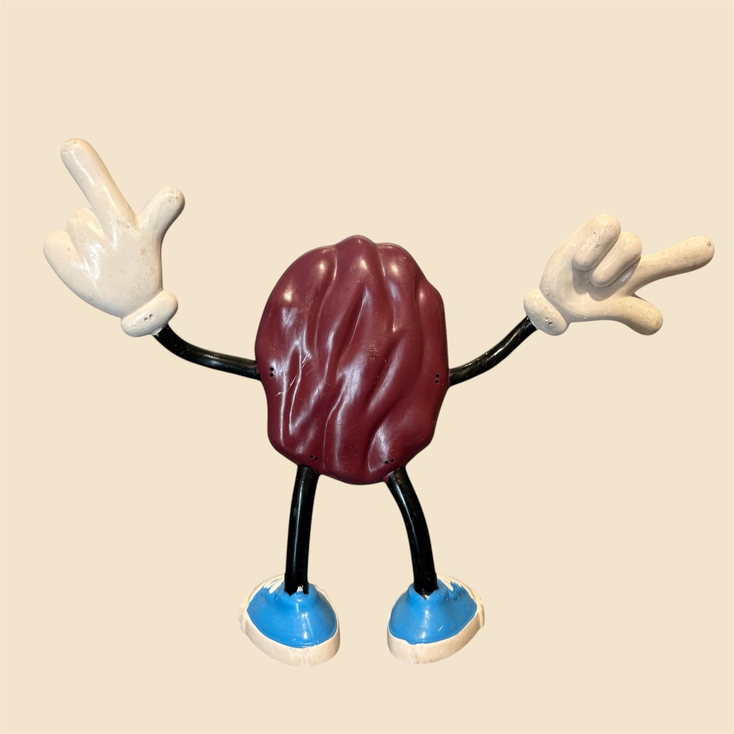80's★The California Raisins★カリフォルニアレーズン★ベンダブルフィギュア★ビンテージ★企業物★アドバタイジング人形★フィギュア★ぬいぐるみ★蝶ネクタイ