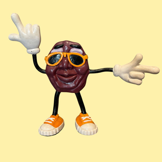 80's★The California Raisins★カリフォルニアレーズン★ベンダブルフィギュア★ビンテージ★企業物★アドバタイジング人形★フィギュア★ぬいぐるみ★サングラス