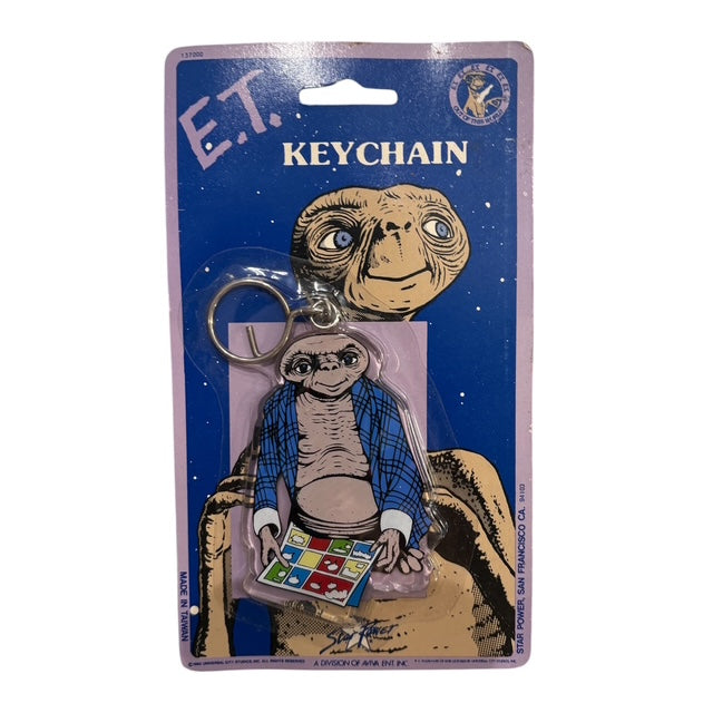 1982年★E.T.★映画★イーティー★キーホルダー★キーチェーン★人形★フィギュア★ぬいぐるみ★ビンテージ★ガウン