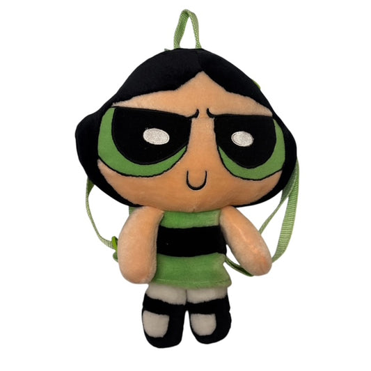 レア！2000年★Powerpuff Girls★パワーパフガールズ★バターカップ★バックパック★Back pack★ぬいぐるみリュック★人形★フィギュア★ぬいぐるみ★ブロッサム★バブルス★バターカップ★