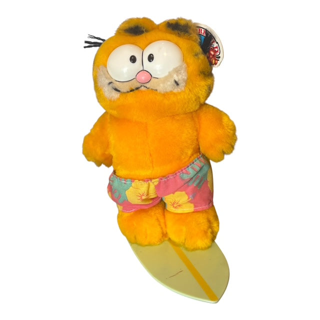 1981年★80's★GARFIELD★ガーフィールド★サーフィン★ぬいぐるみ★人形★フィギュア★ビンテージ★vintage★