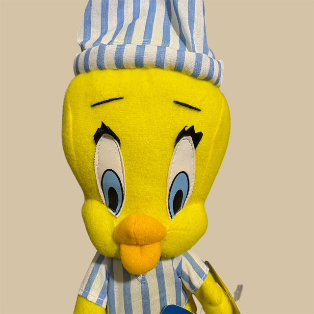 90's ☆1997年★LOONEY TUNES★ルーニーチューンズ★ルーニーチューンズ★Tweety★トゥイーティー★ぬいぐるみ★フィギュア★人形★Werner Bros★２３センチ★パジャマ