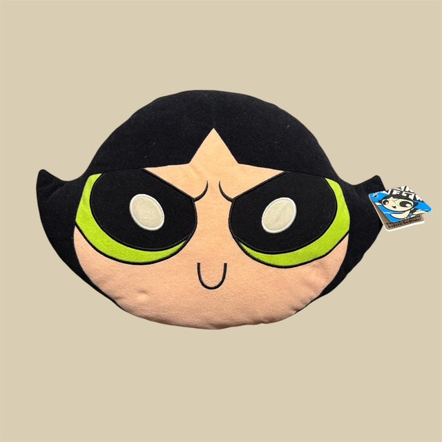 2000年★The POWERPUFF GIRLS★パワーパフガールズ★BUTTERCUP★バターカップ★PILLOW★ピロークッション★フィギュア★人形★ぬいぐるみ★