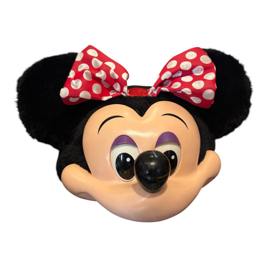 Vintage★Minnie Mouse★ミニーマウス★3D CAP★HAT★帽子★ビンテージ★ぬいぐるみ★フィギュア★人形★まつ毛なし